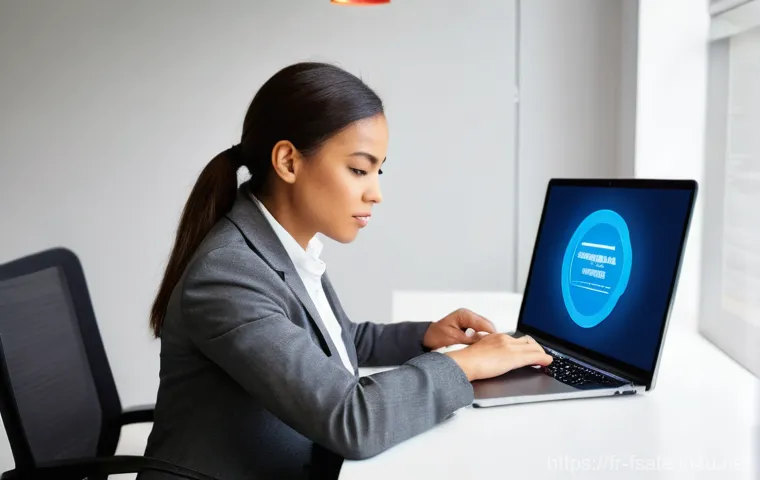 소방안전관리사 온라인 강의 추천 - **Prompt 1: Online Fire Safety Training**
    "A diligent young professional woman, approximately 25...